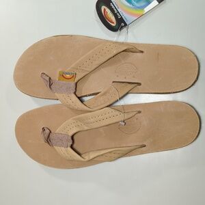 Women's Single Layer Sierra Brown Large Sandals 7.5-8.5